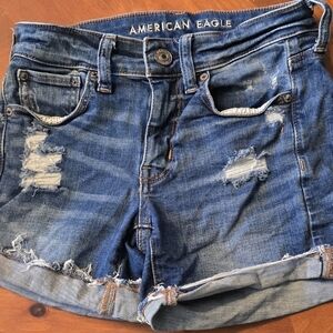American Eagle Next Level stretch shorts size 0